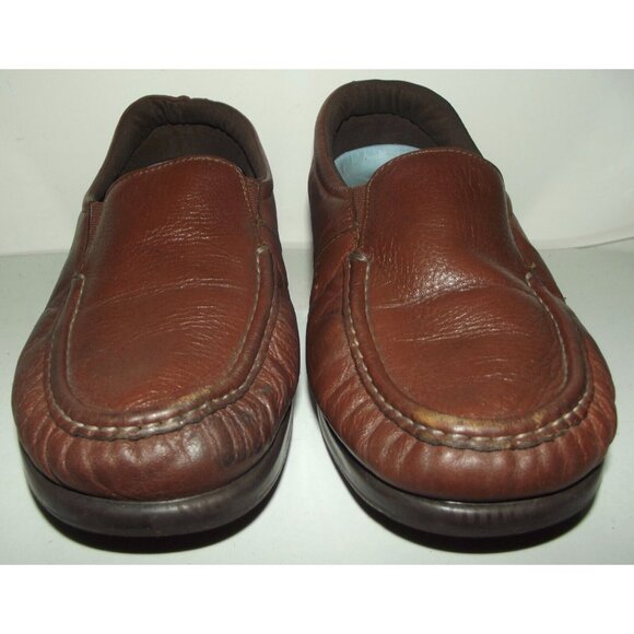 SAS Shoes Womens Size 10 Loafers Brown Slip On Tripad Comfort Soft Step - Picture 4 of 10